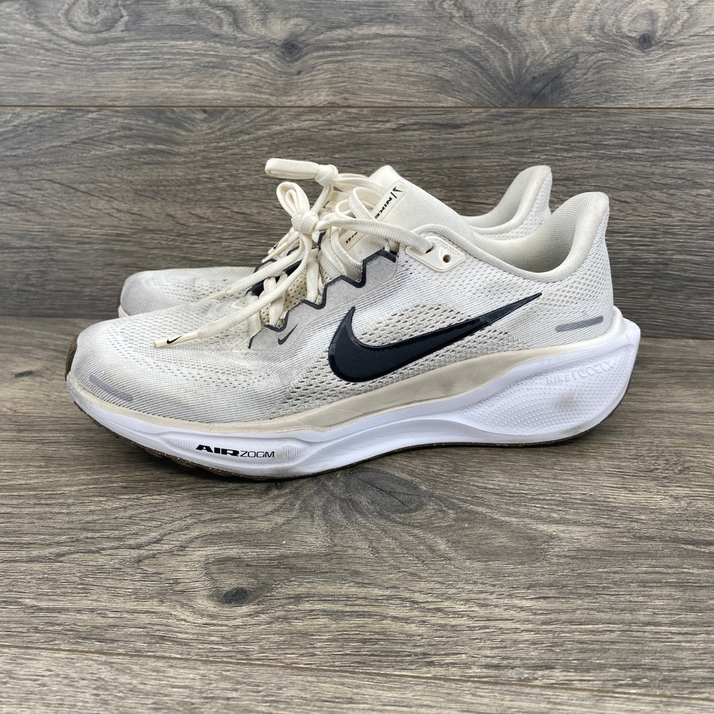 Nike Air Zoom Pegasus 40 Running Shoes Womens 8.5 Sail White FD2723-108 Mesh - Picture 2 of 9